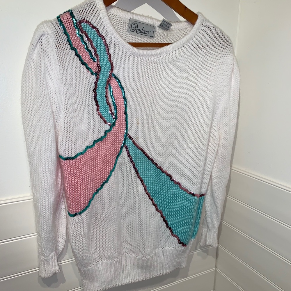 VINTAGE 1980’s SWEATER. RARE AND ORIGINAL!
